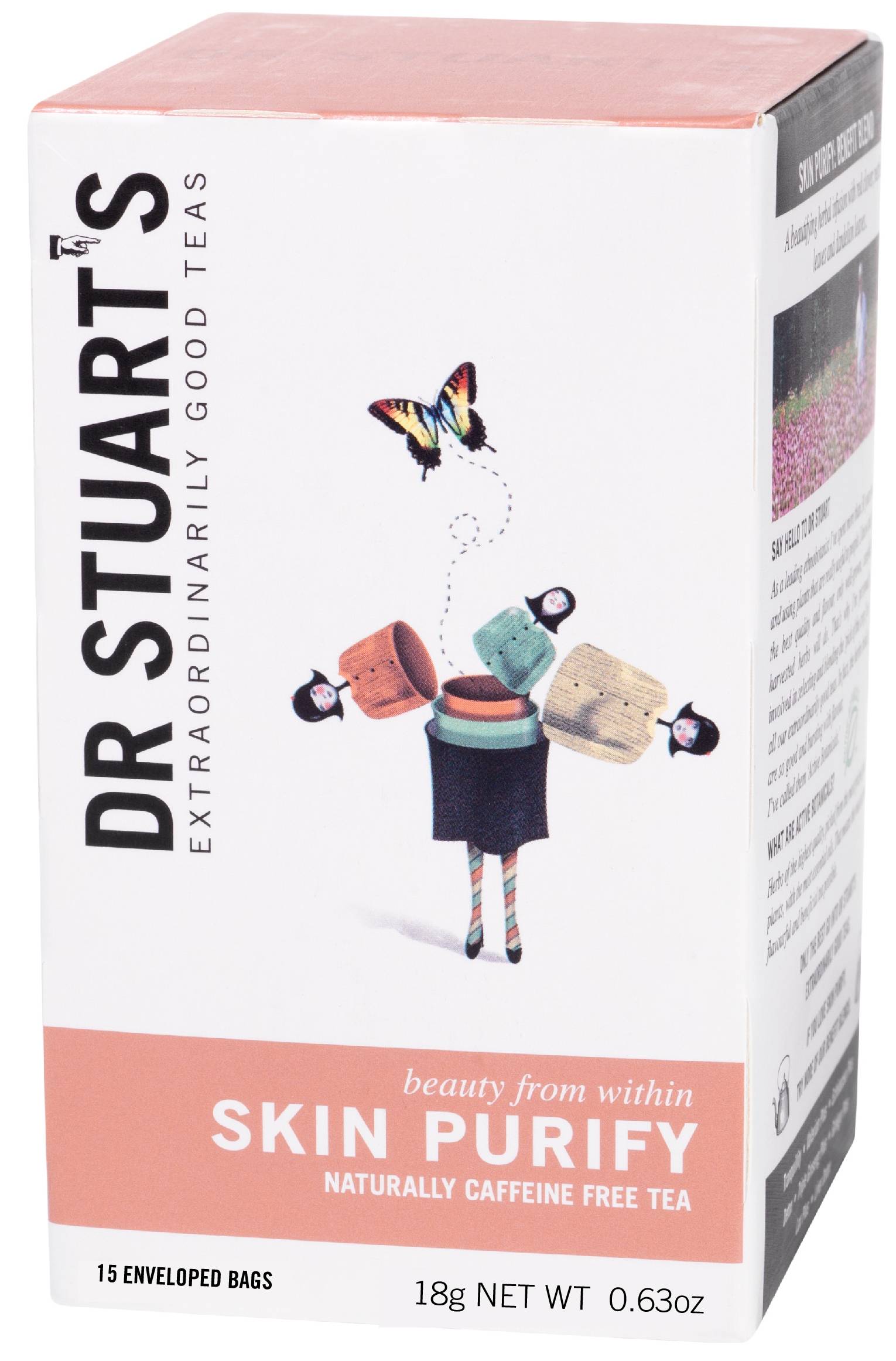 Ceai skin purify, 15plicuri - dr. stuarts