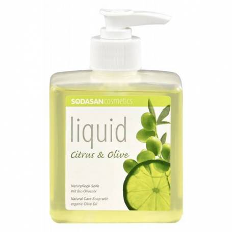 Sapun lichid/gel de dus ecologic Citrice - Masline 300ml - SODASAN