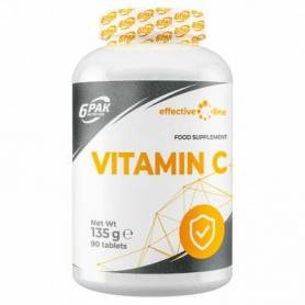 VITAMINA C 1000MG, 90tb, 6PAK NUTRITION