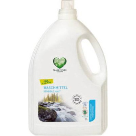 Detergent de rufe hipoalergenic fara parfum eco-bio, 3 L Planet Pure