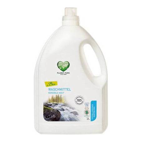 Detergent de rufe hipoalergenic fara parfum eco-bio, 3 L Planet Pure
