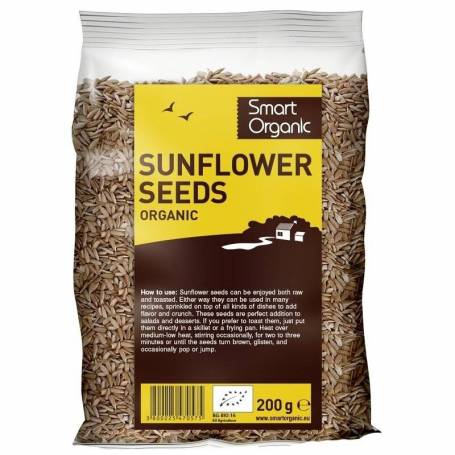 Seminte de floarea soarelui crude eco-bio 250g - Dragon Superfoods