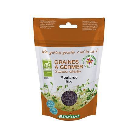 Boabe de mustar pt. germinat eco-bio 100g - Germline