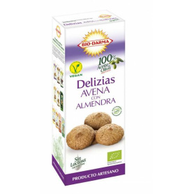 Biscuiti din ovaz cu migdale ECO-BIO 125g Bio Darma