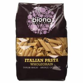 Penne integrale din grau dur eco-bio 500g Biona