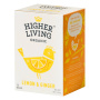 Ceai lamaie si ghimbir eco-bio, 15 plicuri, Higher Living