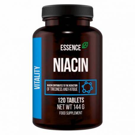 Vitamina B3 niacina, 120 tablete, Essence