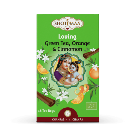 Ceai Shotimaa Chakras - Loving – ghimbir, portocala si scortisoara eco-bio 16dz - Shotimaa