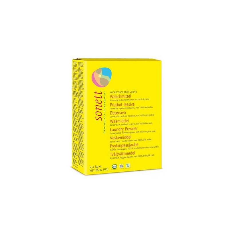 Detergent ecologic praf pt. rufe 2.4 kg - Sonett