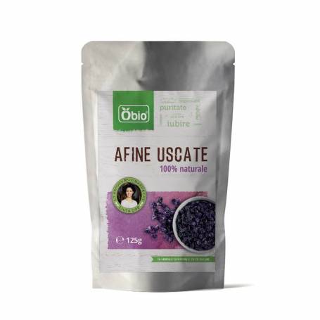 Afine uscate 125g OBio