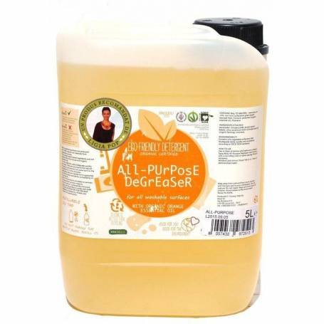 Detergent/degresant Eco Universal Cu Ulei De Portocale 5l - BIOLU