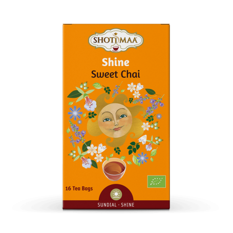 Ceai Shotimaa Sundial - Shine - sweet chai eco-bio 16dz - Shotimaa