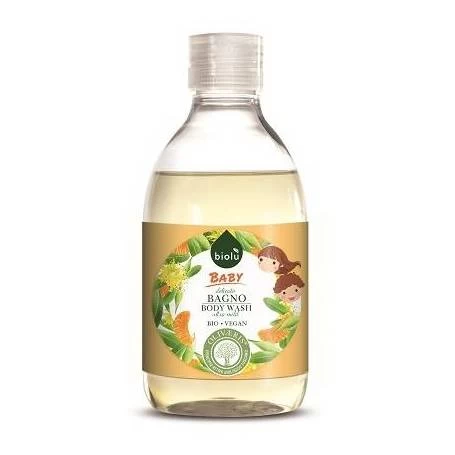 Gel De Dus Eco Copii Cu Ulei De Mandarin 300ml - BIOLU