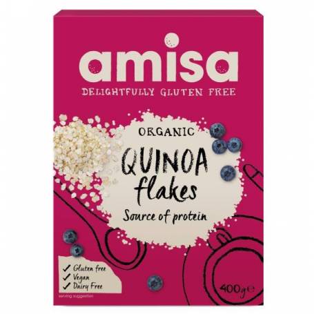 Fulgi de quinoa eco-bio 400g - Amisa