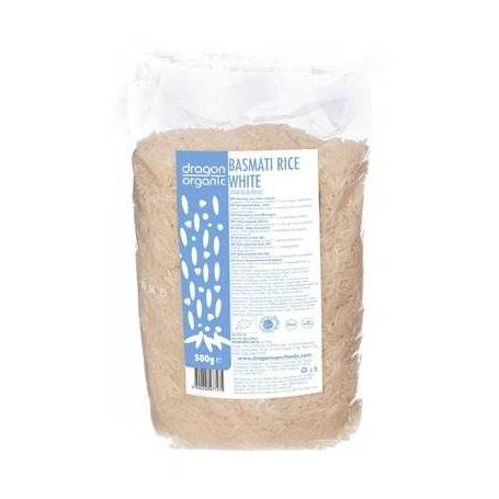 Orez basmati alb eco-bio 500g - Dragon Superfoods