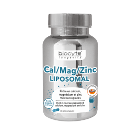 CALCIU MAGNEZIU ZINC LIPOZOMAL 60 CAPSULE -  BIOCYTE