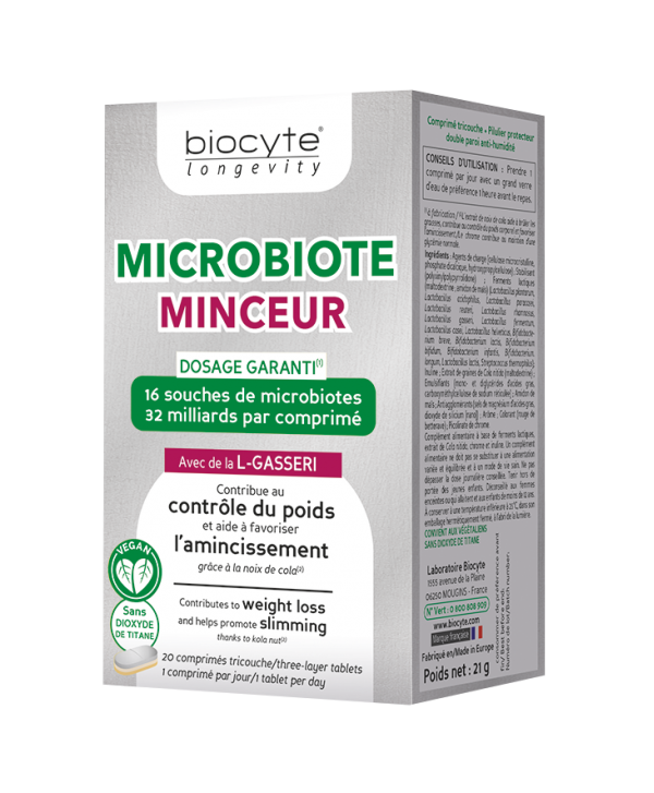 Microbiote minceur, 20 capsule - biocyte