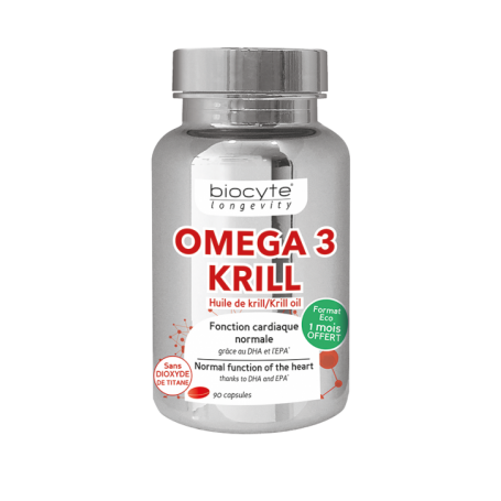 OMEGA 3 KRILL, 90 CAPSULE - BIOCYTE