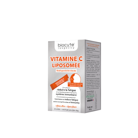 VITAMINE C, LIPOZOMALA 10 PLICURI - BIOCYTE