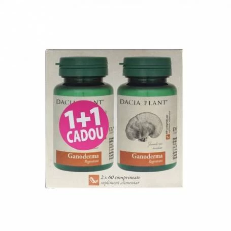 Ganoderma 60cpr 1+1 Gratis - Dacia Plant
