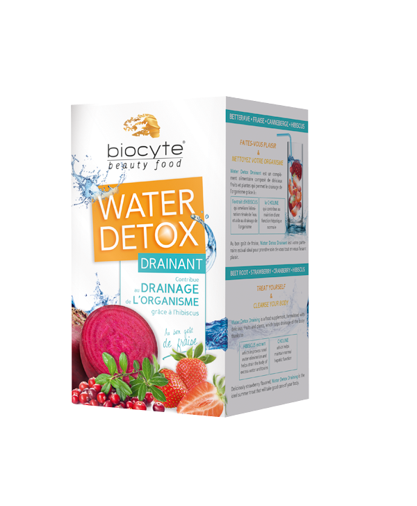 Water detox draining, 112 grame - biocyte