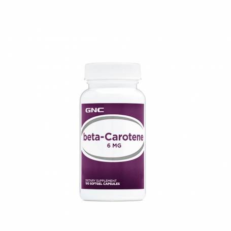 BETA-CAROTEN 6MG 100 CAPSULE - GNC