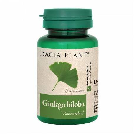 Ginko Biloba 60cps - Dacia Plant