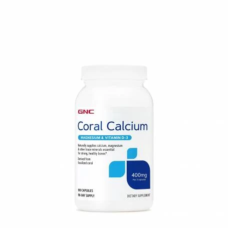Calciu Coral, 180 Tablete - GNC