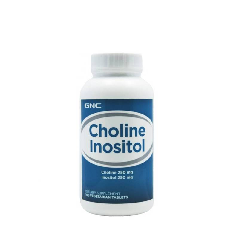 Choline Inositol, 250mg, 100 Tablete - GNC