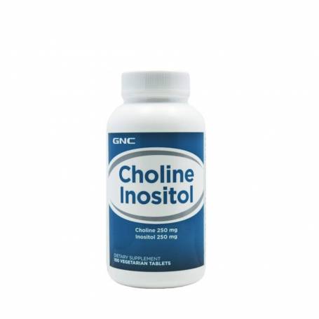 CHOLINE INOSITOL 250MG 100 TABLETE - GNC