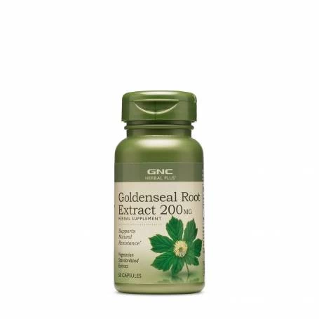 GOLDENSEAL ROOT EXTRACT, 200MG, 50 CAPSULE - GNC