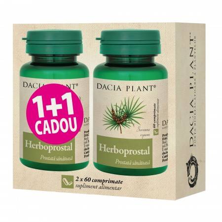 Herboprostal 60cps 1+1 gratis - dacia plant