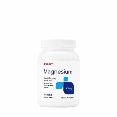 MAGNEZIU, 500 MG, 120 CAPSULE - GNC