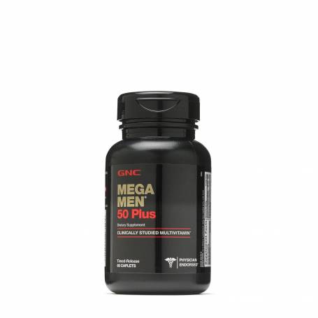 MEGA MEN 50 PLUS, 60 CAPSULE - GNC