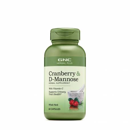 MERISOR D-MANOZA SI VITAMINA C, 60 CAPSULE - GNC