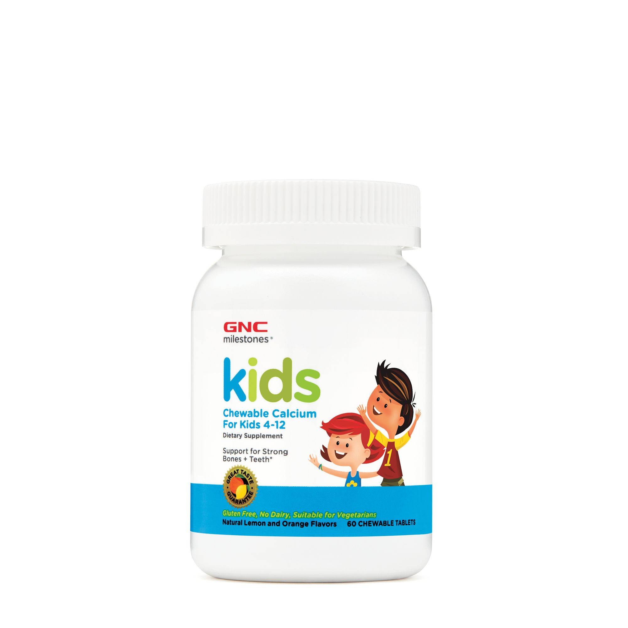 Calciu Pentru Copii 4-12 Ani, 60 Tablete - Gnc