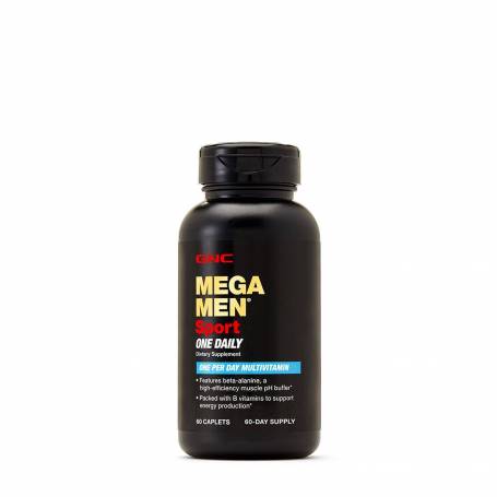 MULTIVITAMINE MEGA MEN SPORT, 60 TABLETE - GNC