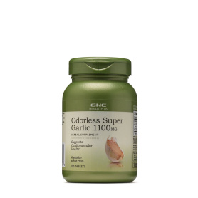 ODORLESS SUPER GARLIC, 1100 MG, 100 TABLETE - GNC