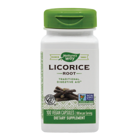 LICORICE (Lemn dulce) 450mg 100cps - Natures Way - Secom
