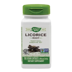 LICORICE (Lemn dulce) 450mg 100cps - Natures Way - Secom