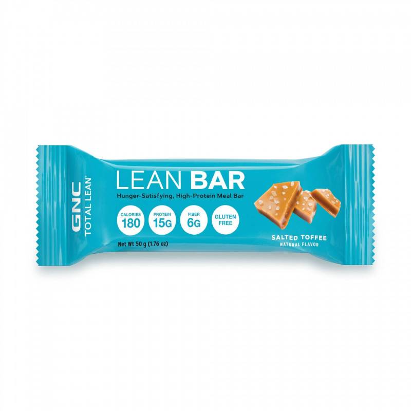 Total Lean Baton Proteic Fibre & Caramel Sarat, 50 Gr- GNC