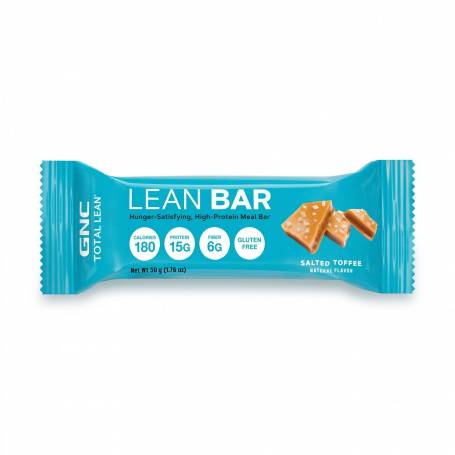 TOTAL LEAN BATON PROTEIC FIBRE & CARAMEL SARAT 50 GR- GNC 1