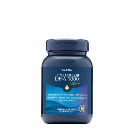 TRIPLE STRENGTH, DHA 1000 MINI, 90 CAPSULE - GNC