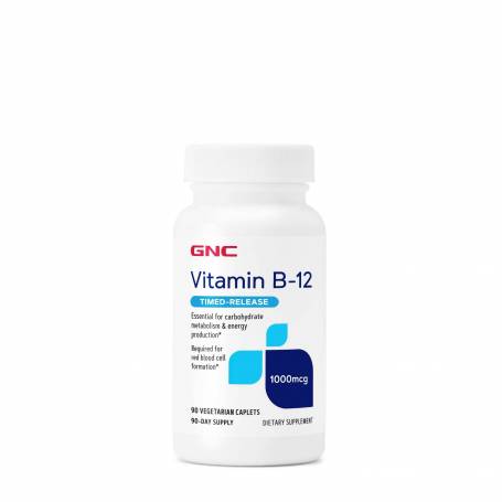 VITAMINA B-12, 1000 MCG, 90 CAPSULE - GNC