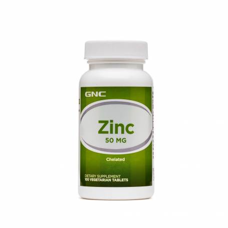 ZINC, 50 MG, 100 TABLETE- GNC