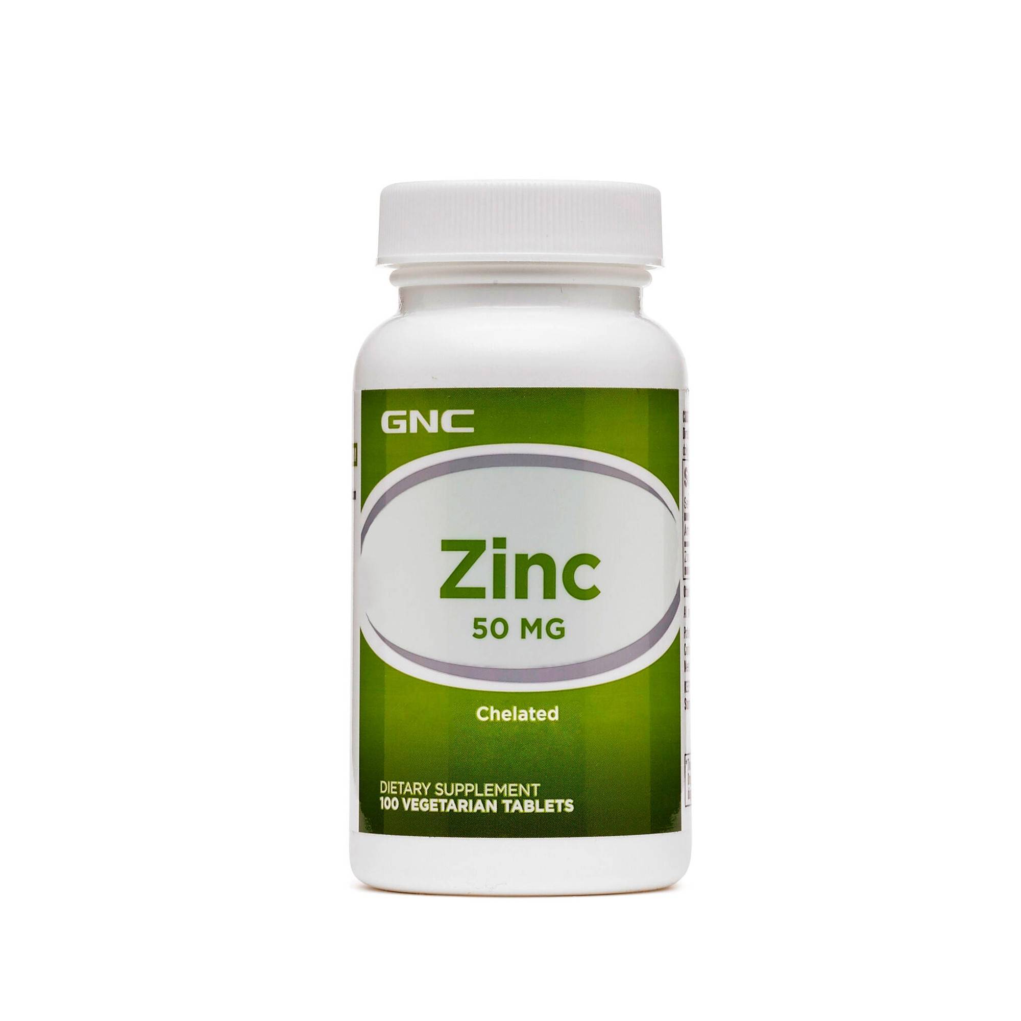 Zinc, 50 Mg, 100 Tablete- Gnc