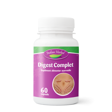 DIGEST COMPLET, 60 CAPSULE - Indian Herbal