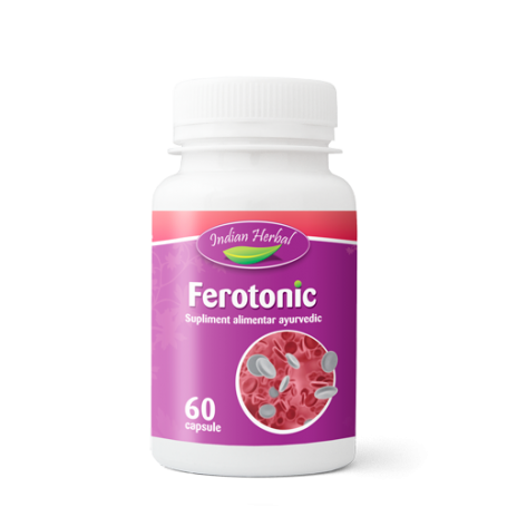 FEROTONIC, 60C CAPSULE - Indian Herbal