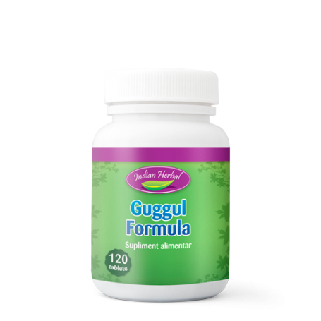 GUGGUL FORMULA, 120 CAPSULE - Indian Herbal