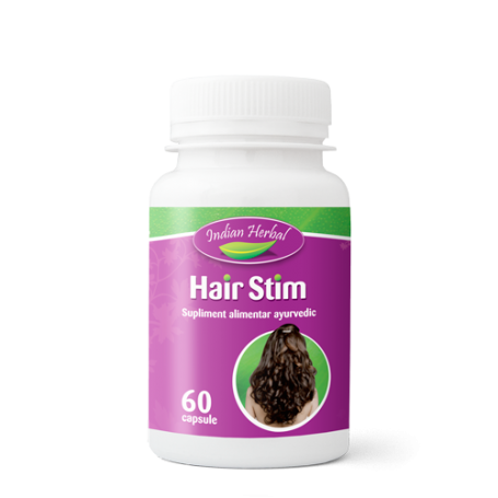 HAIR STIM, 60 CAPSULE - Indian Herbal